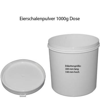 Eierschalenpulver konfektioniert