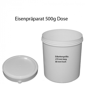 Eisen-Präparat Ergänzungsfuttermittel konfektioniert