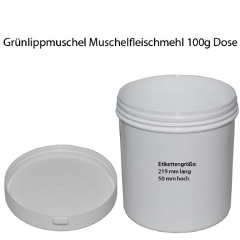 Grünlippmuschel Muschelfleischmehl (nicht entfettet) konf.