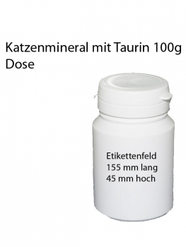 Katzenmineral mit Taurin